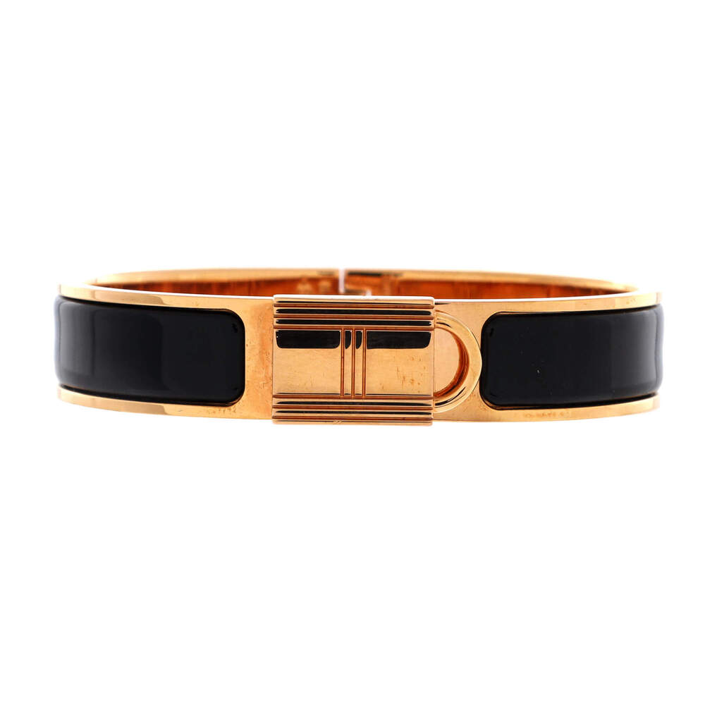 Hermes Narrow Clic Cadenas Bracelet